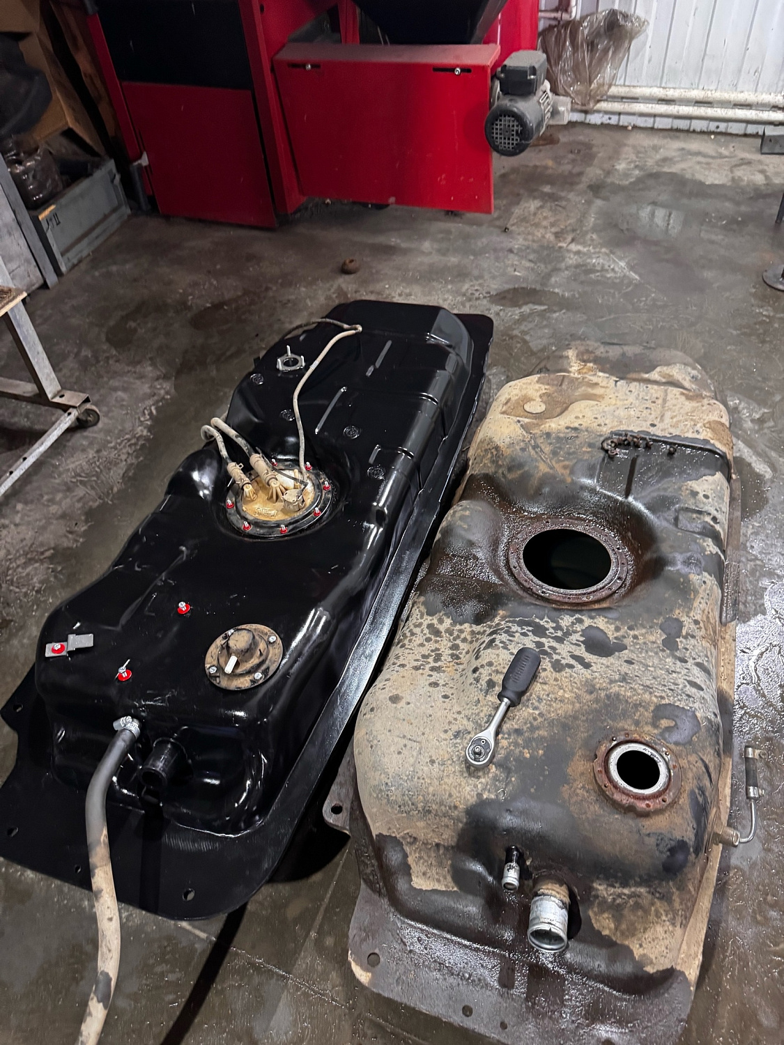 Пластиковый топливный бак SsangYong Actyon (Бензин) 2005-2012 г.в (bolt-on)